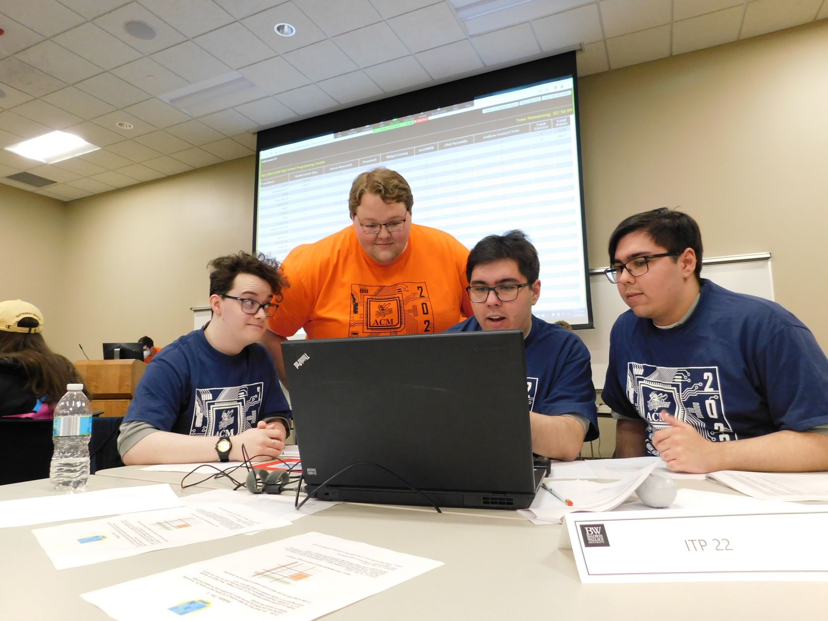 Students Working